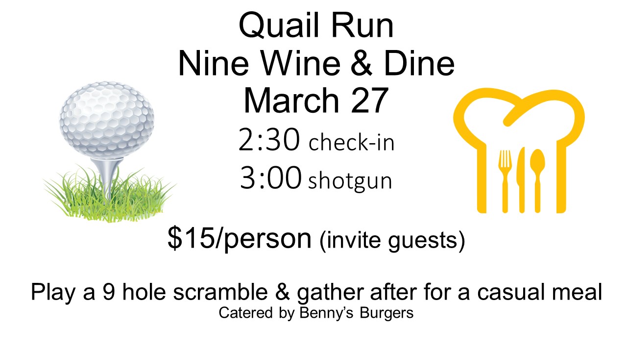 Nine, Wine, and Dine